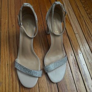 Sparkly Heeled Sandal